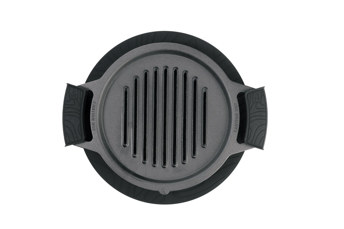 Cast Iron Mat + Grips