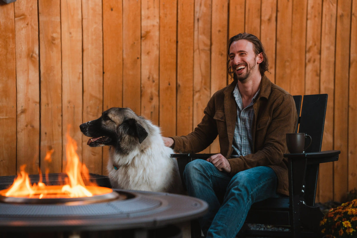 Canyon 30" Fire Pit + Surround Bundle