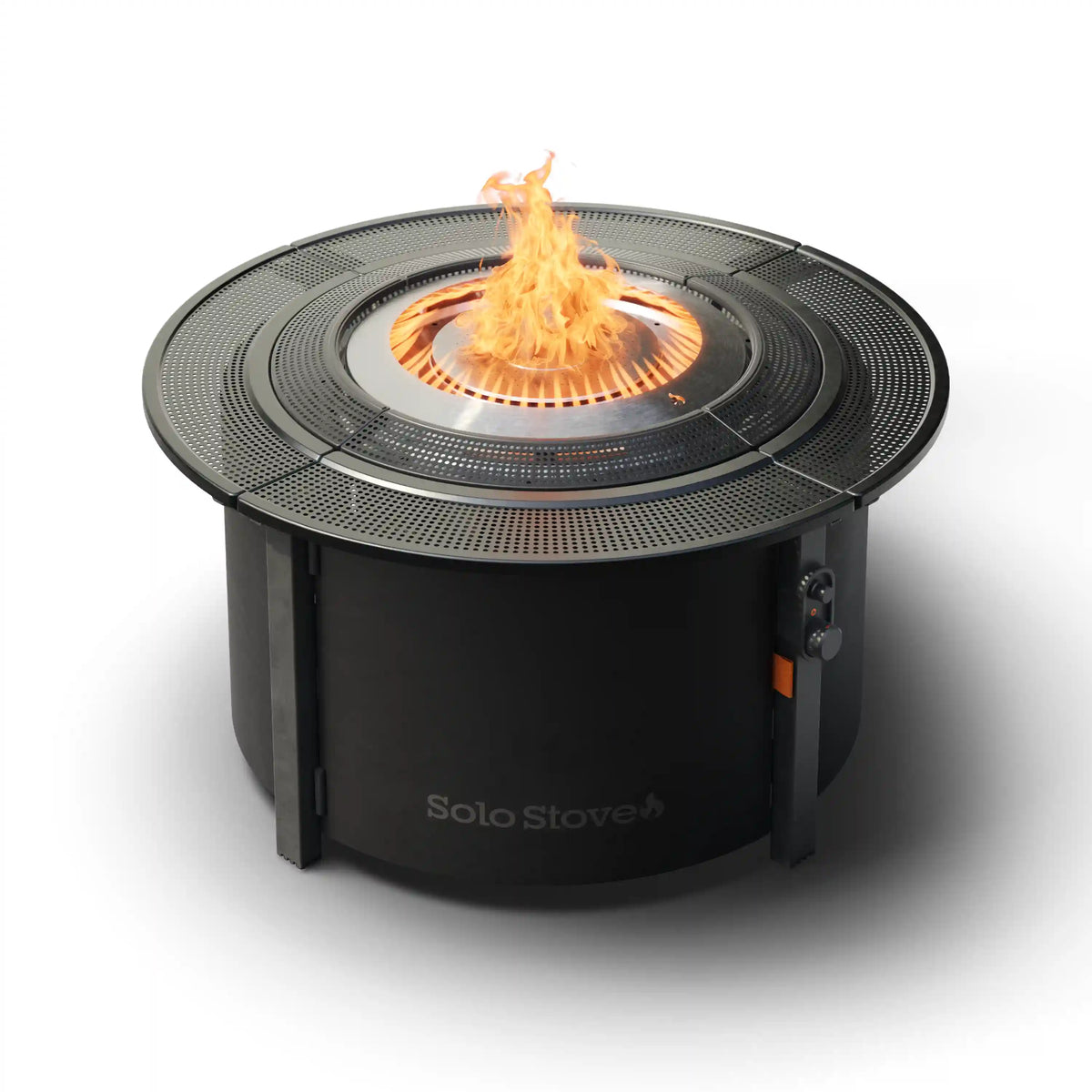 Infinity Flame Charcoal Steel Propane Fire Pit
