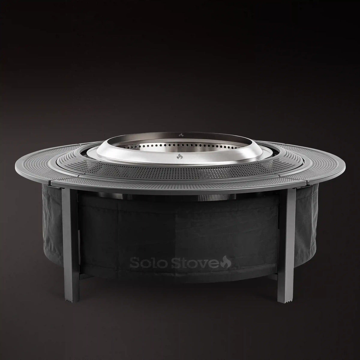 Summit 27'' Fire Pit + Surround Bundle